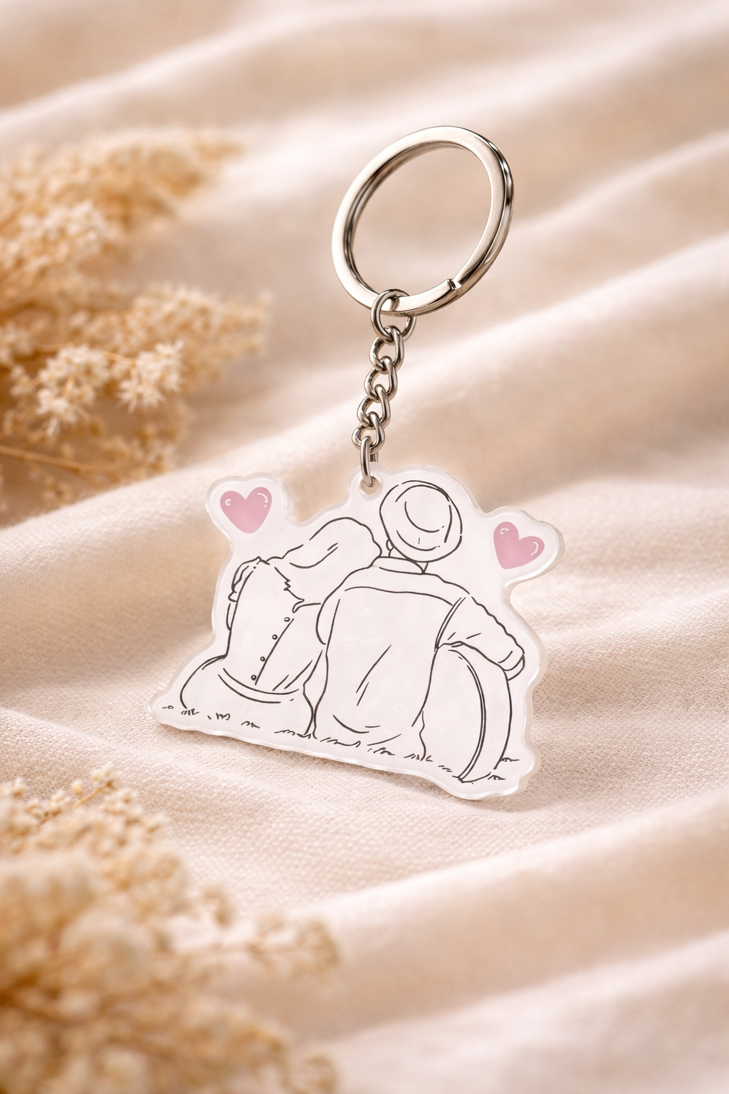 Side by Side — Acrylic Keychain