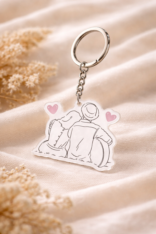 Side by Side — Acrylic Keychain