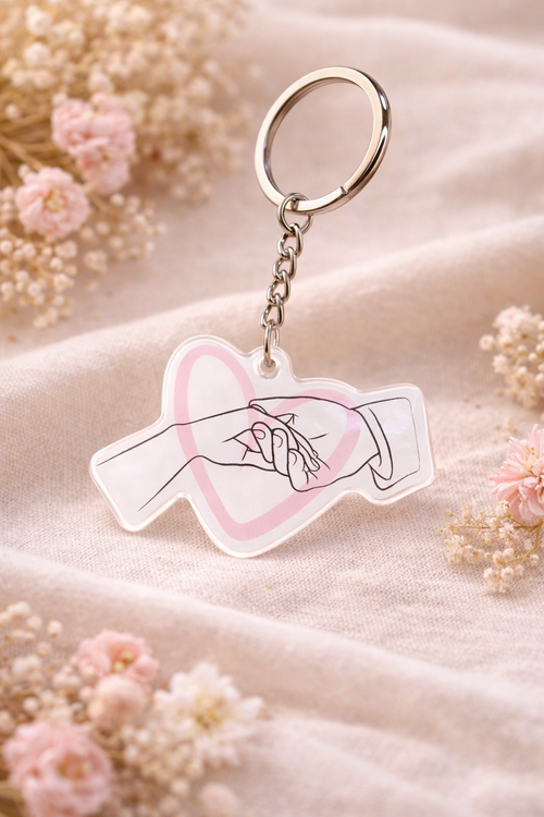 Held — Acrylic Keychain