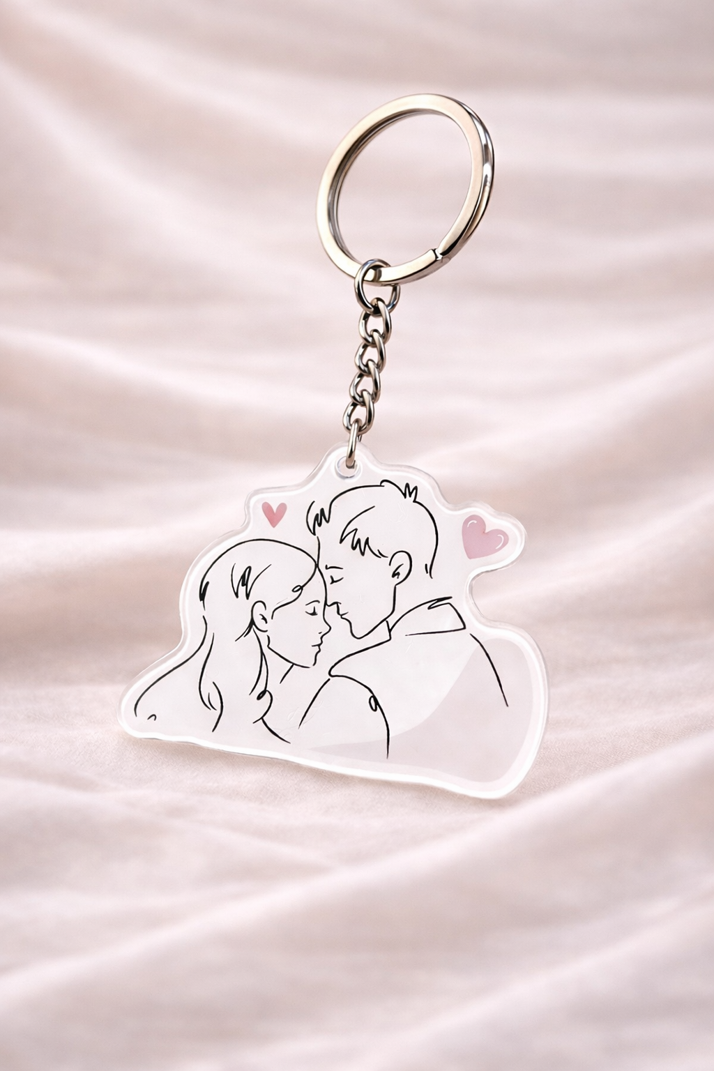 The Quiet Part — Acrylic Keychain