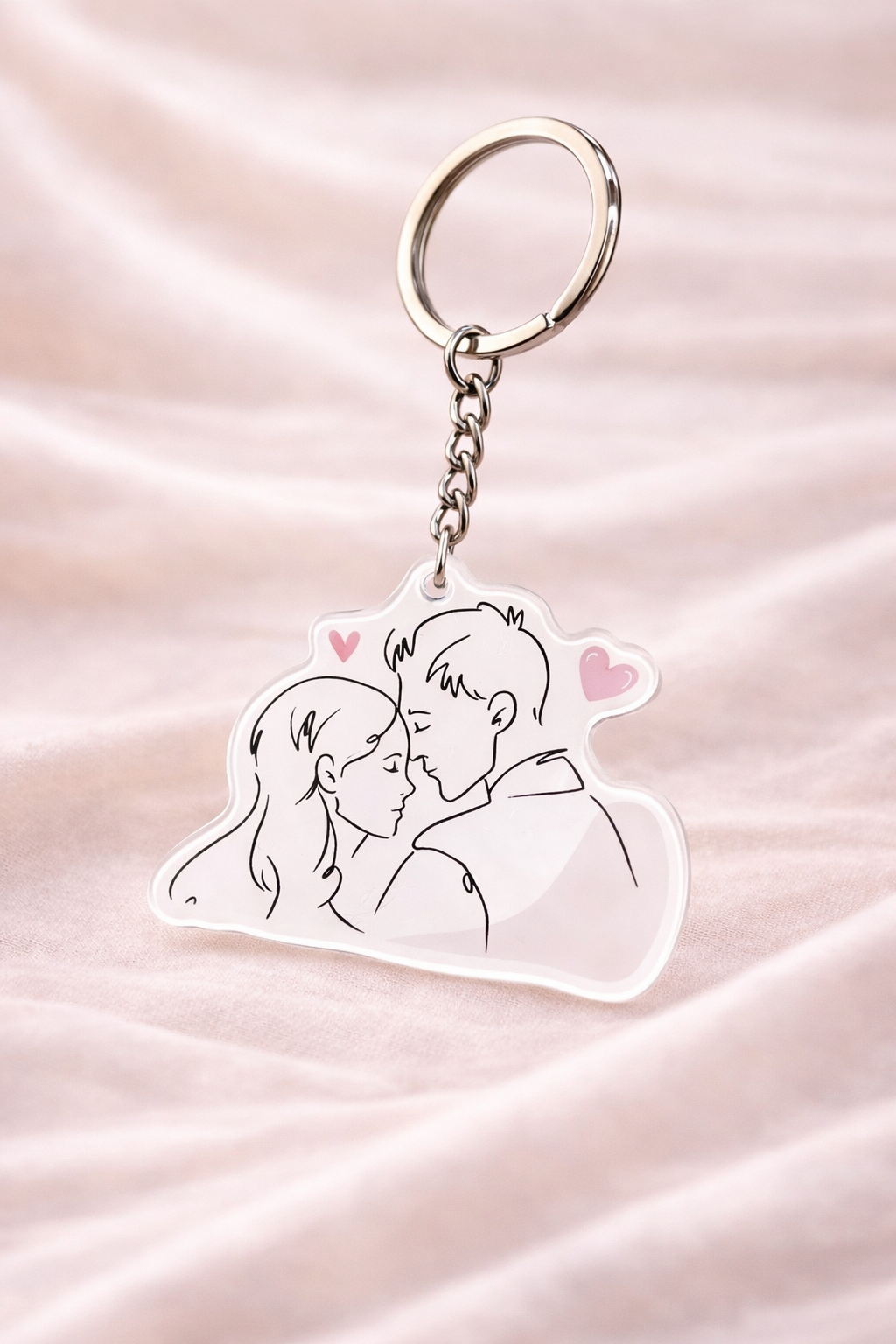 The Quiet Part — Acrylic Keychain